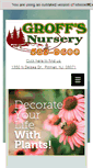Mobile Screenshot of groffsnursery.com